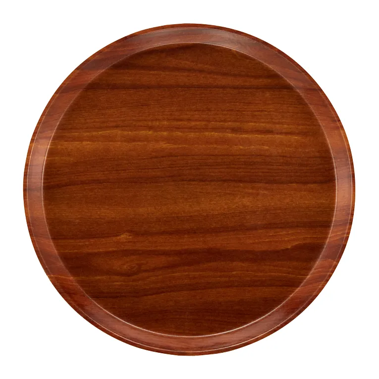 Cambro 1600309 Serving Camtray® Round 16" Dia. Java Teak