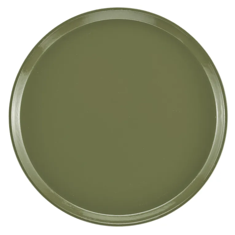 Cambro 1600428 Serving Camtray® Round 16" Dia. Olive Green