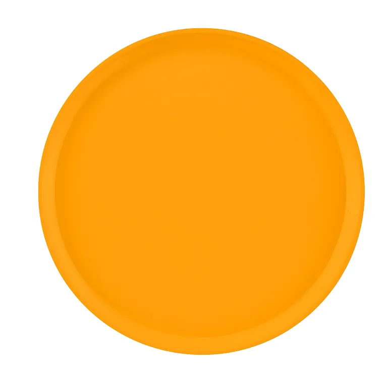 Cambro 1600504 Serving Camtray® Round 16" Dia. Mustard