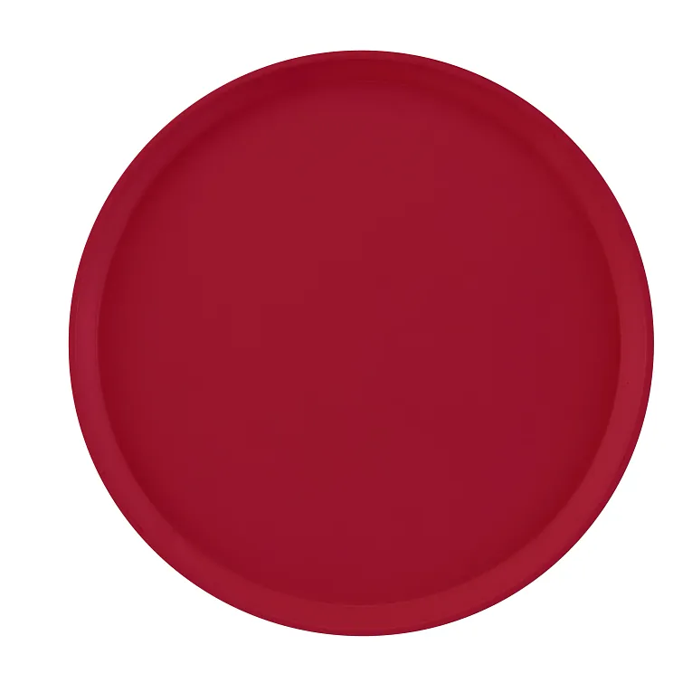Cambro 1600505 Serving Camtray® Round 16" Dia. Cherry Red