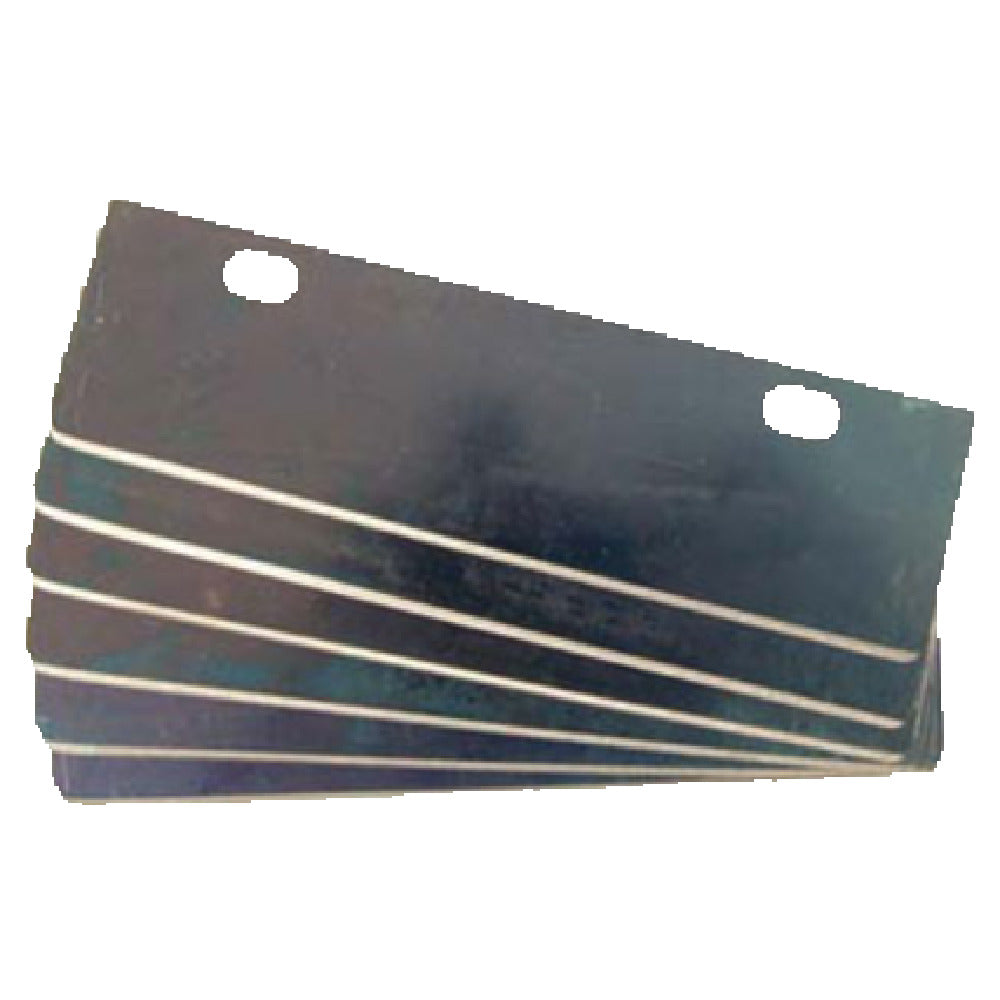 Franklin Machine Products 224-1161 Nemco #55607-6 Blades For Easy Grill Scraper (pack Of 6)