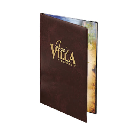 Menu Solutions HS150XD Menu Cover Holds 8-1/2" X 14" Inserts Double Panel With 2 Views