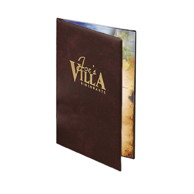 Menu Solutions HS150XD Menu Cover Holds 8-1/2" X 14" Inserts Double Panel With 2 Views