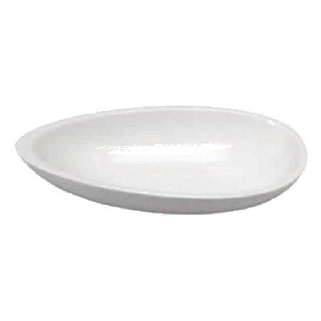 Vertex China LD-ASD-L Amande Sauce Dish 4 Oz. 6" X 3-1/8"