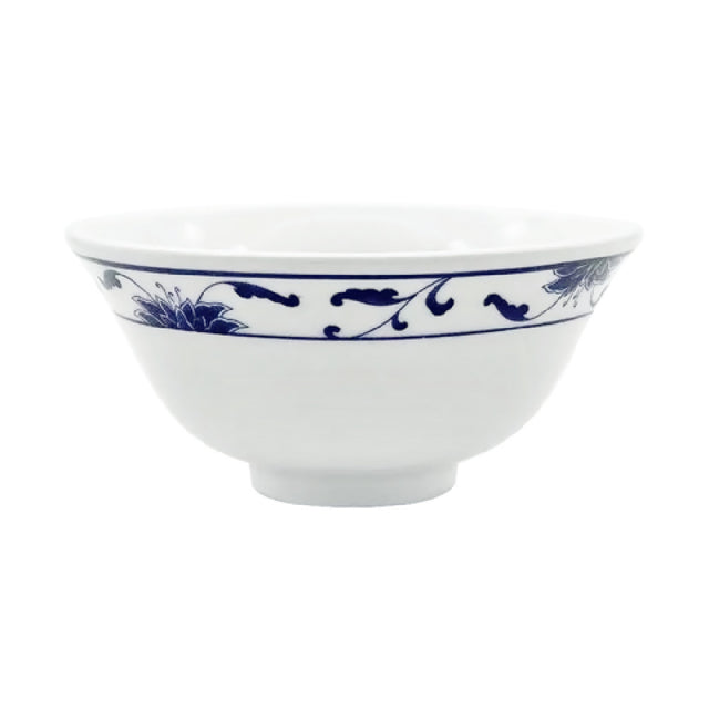 Cameo China 255-59 Blue Lotus Soup Bowl 6 Oz. (180 Ml) 3-3/4" Dia. X 2"H (9.5 Cm X 5.1 Cm)