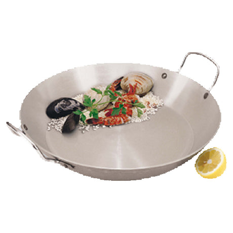 Paderno A4172336 Paella Pan 14-1/8" Dia. X 2"H 3/32" Thick