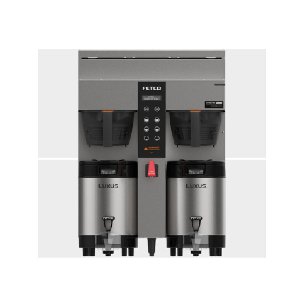 Fetco E1232US-1B230-PM010 Extractor Plus Series Coffee Brewer Double 1.0 Gallon Capacity