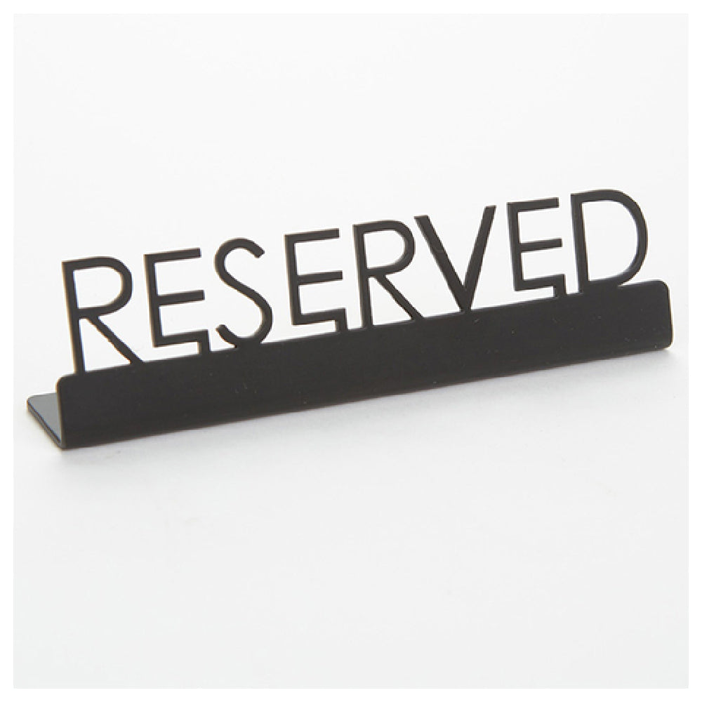 American Metalcraft SBR5 Sign "reserved" 5"L X 3/4"W X 1-1/2"H