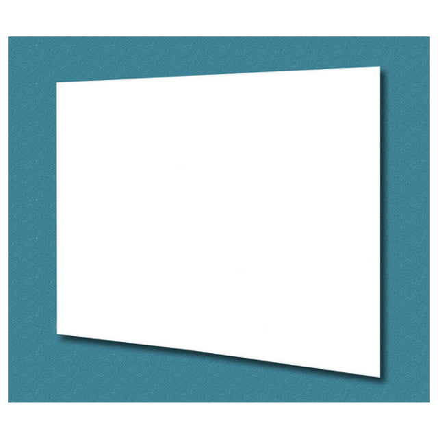 Aarco 6WGBM4848Z ClearVision™ Magnetic Glass Markerboard 48"W X 48"H 1/4"(6mm) Tempered Glass