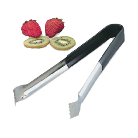 Vollrath 47322 Kool-Touch® Pom Tongs 12" Heavy Duty Stainless With Black Insulated Coating