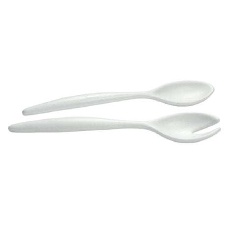 GET Enterprises SS25-MOD Bugambilia® Miami Salad Fork & Spoon Server Set 1.7 Oz. 14.17"L