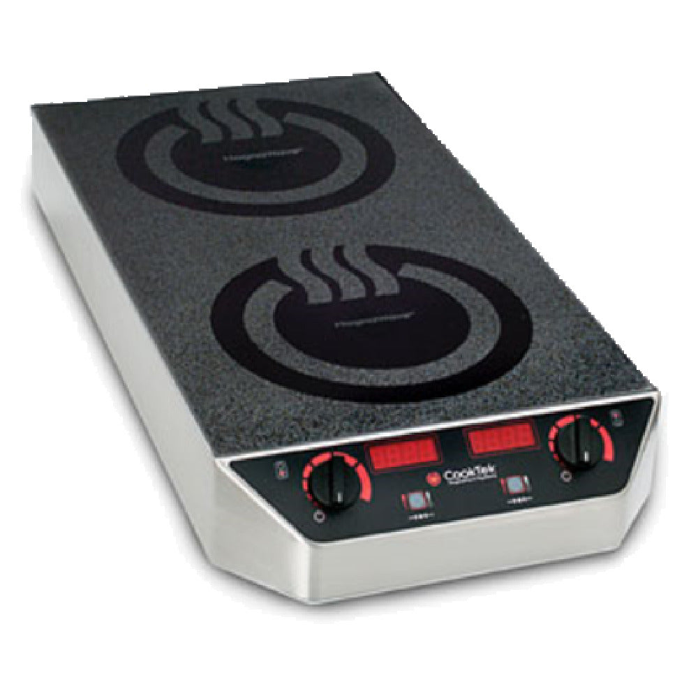 Cooktek 601501 (MC2502F) Heritage Induction Range Countertop (2) Burners (front To Back)
