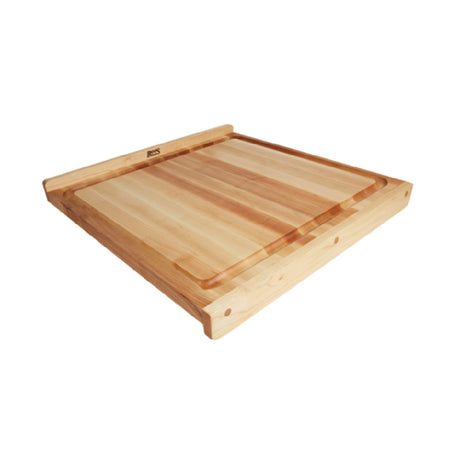 John Boos KNEB17 Countertop Board 17-3/4"W X 17-1/4"D X 1-1/4" Thick Edge Grain Construction