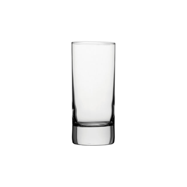 Steelite P42439 Highball Glass 9 3/4 Oz. (H 5-1/2" M 2-1/2" T 2-3/8" B 2-1/4") Soda Lime