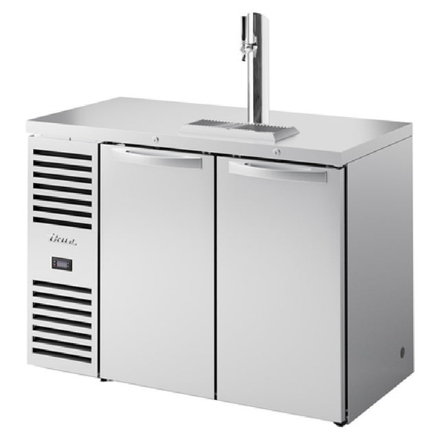 True Refrigeration TDR48-RISZ1-L-S-SS-1 Refrigerated Draft Bar Cooler Two-section