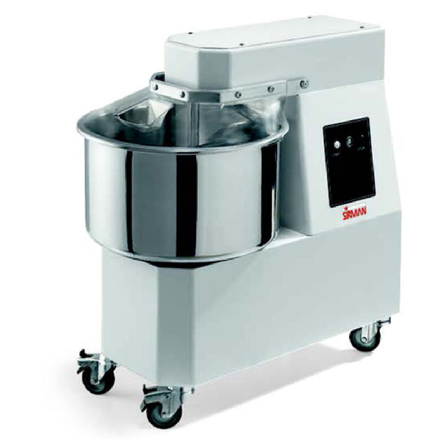 Sirman HERCULES 40 (40874056) Spiral Dough Mixer 43 Qt. Stainless Steel Bowl 71 Lbs. Dough Capacity