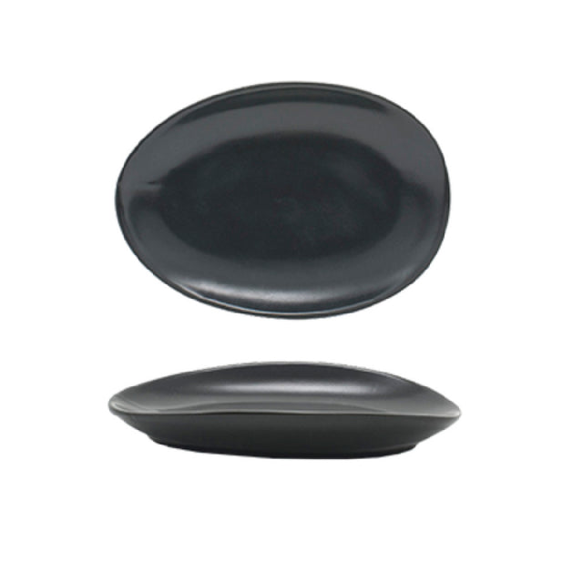 FOH DAP077BKP23 Tides™ Plate 5-1/2" X 4" Oval