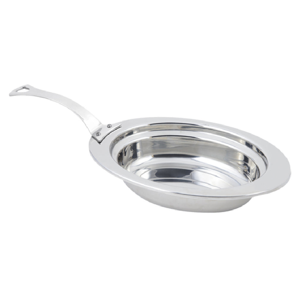 Bon Chef 5204HLSS Food Pan Full Oval 2 Qt. (64 Oz.) Capacity