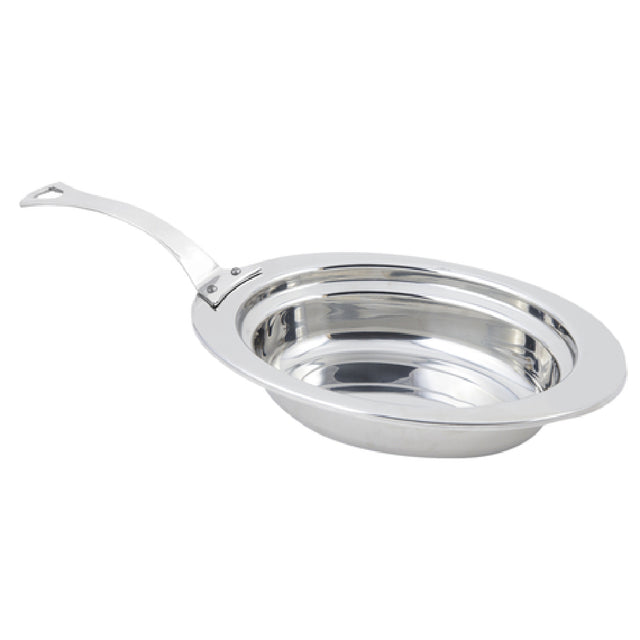 Bon Chef 5204HLSS Food Pan Full Oval 2 Qt. (64 Oz.) Capacity