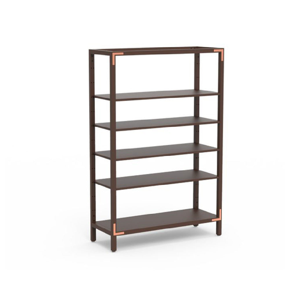 Steelite MGCCAN18DCXF Canvas Four Shelf Unit Dark Brushed Copper On Legs Steelite Performance