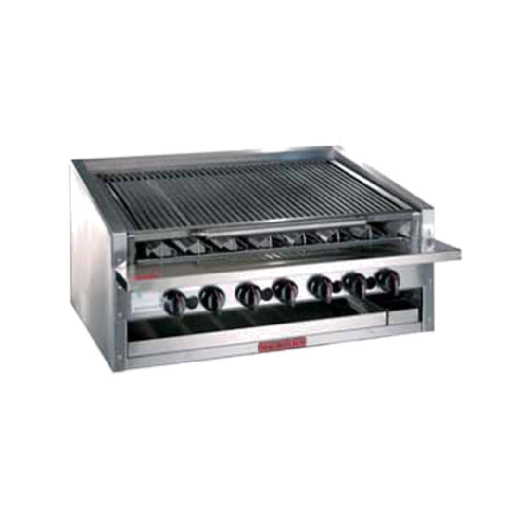 Magikitchn APM-RMB-672CR_NAT Radiant Charbroiler Low Profile Countertop