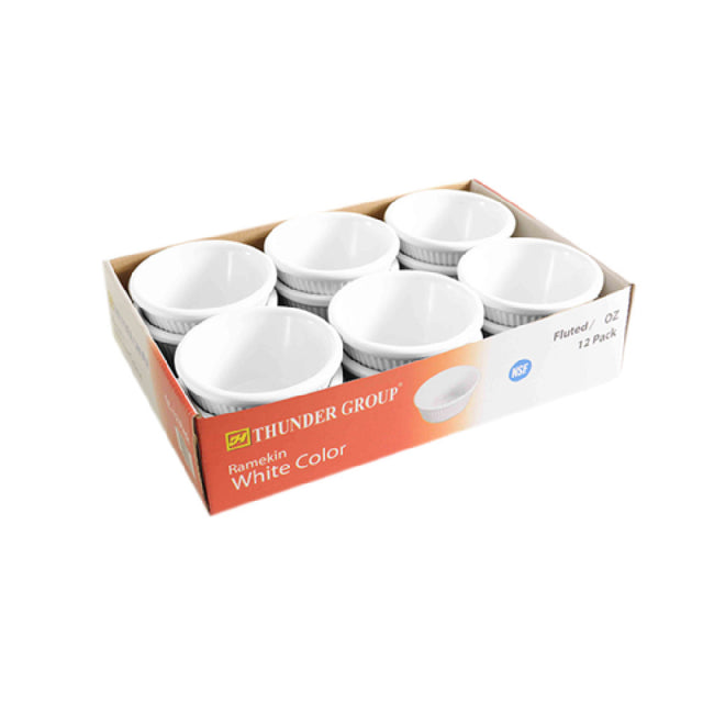 Thunder Group ML507W1R Ramekin 1-1/2 Oz. Capacity 2-1/2" Dia.