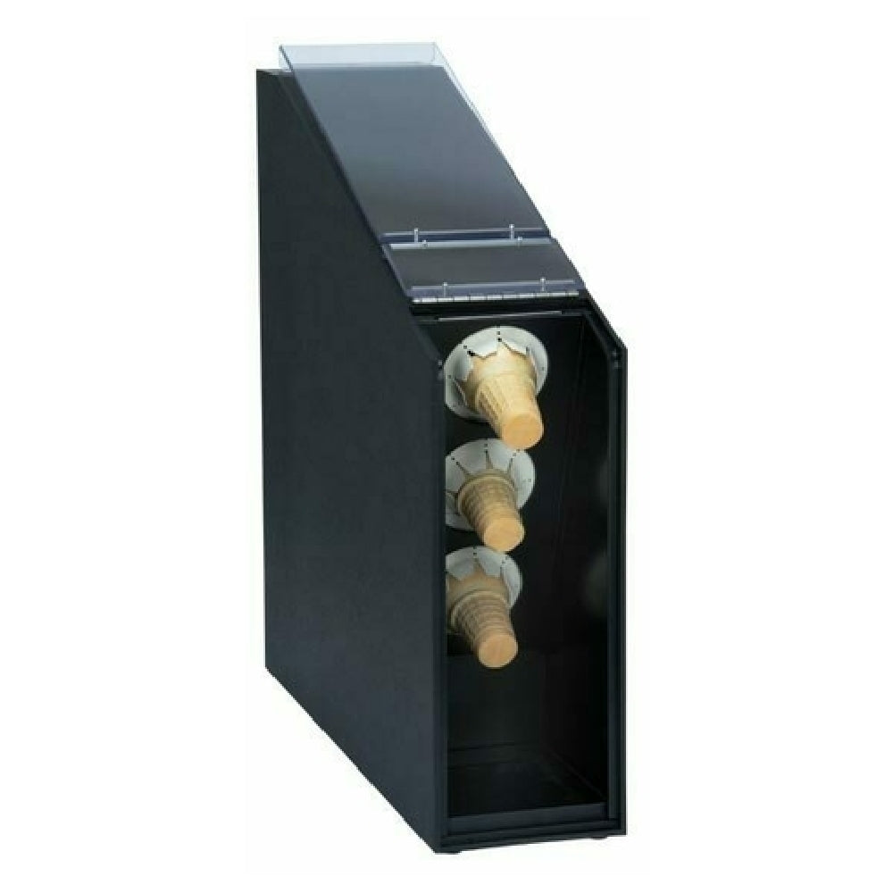 Dispense Rite CTCD-3BT Ice Cream Cone Dispenser Countertop 21-3/4"H X 6"W X 22-3/4"D