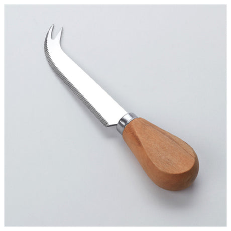 American Metalcraft CKOW3 Cheese Knife Hard Olive Wood Handle