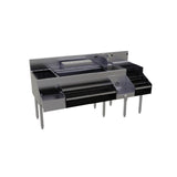 Glastender ALL-66A All-In-One Underbar Ice Bin/Cocktail Station Blender Station