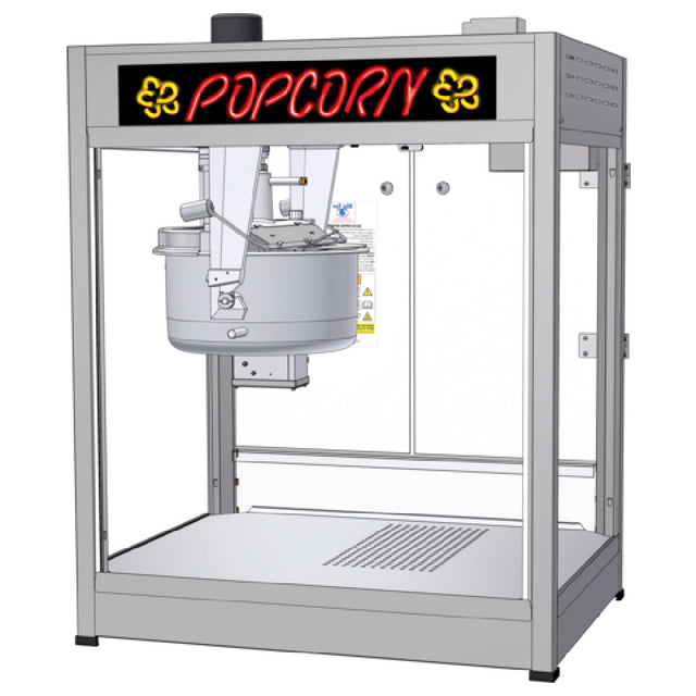 Gold Medal 2556-00-841 - Discovery 32 Oz. Popcorn Popper, Electric, Front Counter