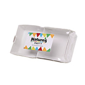 PacknWood 8NPEATBURG80 - Mini Cardboard Burger Box, 3.54"W X 3.54"D, Square