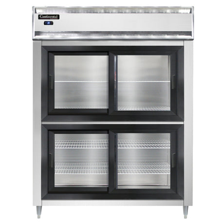 Continental Refrigerator D2RESNSASGDHD Designer Line Wide Refrigerator Reach-in