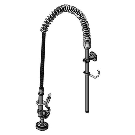 T&S Brass B-2250-18RXWB Pre-Rinse Unit Spring Action Gooseneck Without Base Faucet