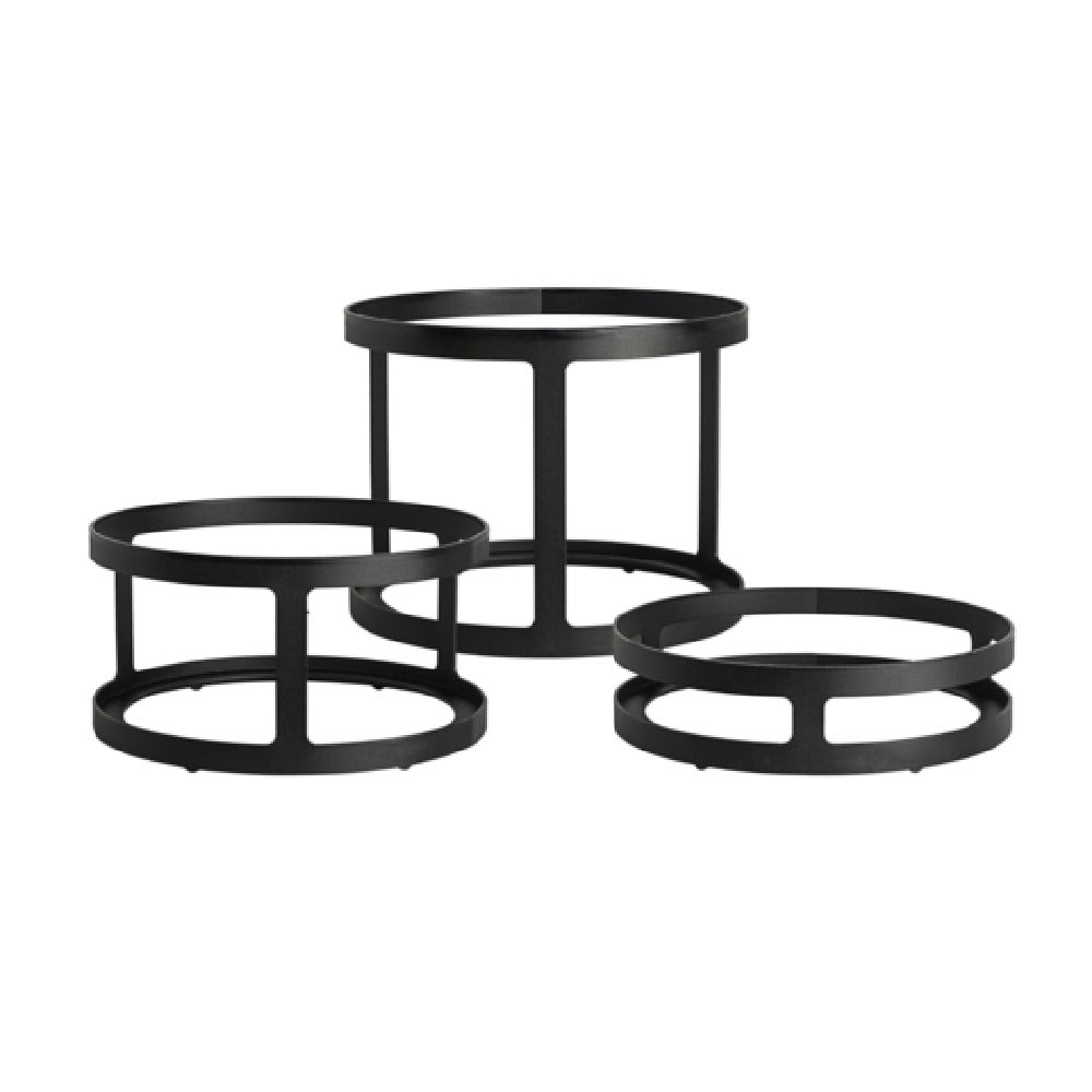 Steelite GS196672 Display Riser Set Of 38-1/2" Dia. (6-5/8"H 4-3/8"H 2-3/8"H)