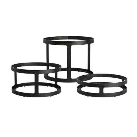 Steelite GS196672 Display Riser Set Of 38-1/2" Dia. (6-5/8"H 4-3/8"H 2-3/8"H)