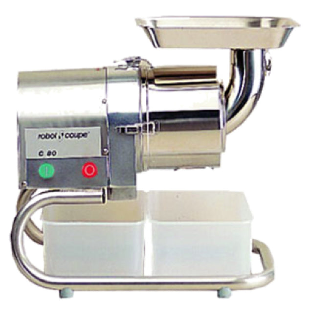 Robot Coupe C80 Automatic Pulp & Juice Extractor Auto-sieve Bowl Capacity 165 Lbs. Per Hour