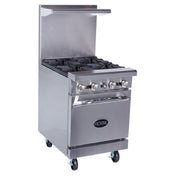 Royal Range Of California RR-4_NAT (QUICK SHIP) Restaurant Range Gas 24"