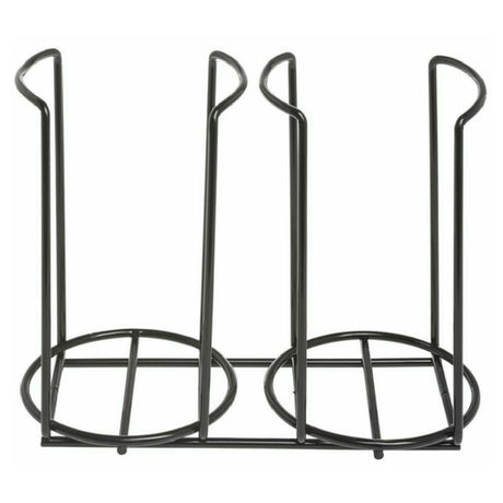 Hubert 72292 - Cup/Lid Holder, Double, 4-1/4"L X 9-9/16"W X 6-3/4"H