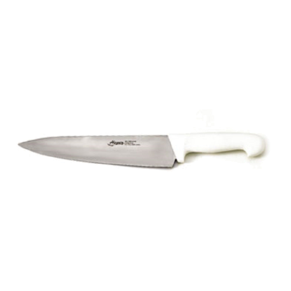 Alegacy Foodservice Products PCB12910WH ColorCode Cook's Knife 10" Blade Rigid Molybdenum Stainless Steel Blade