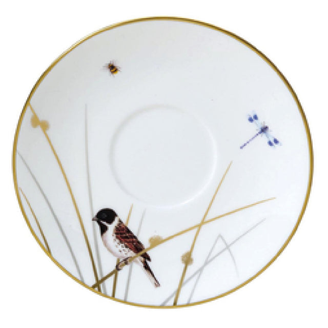 Steelite 82108AND0107 Tea Saucer/Soup Stand 6.375" X 0.875" Signature