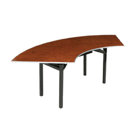 Forbes Industries 600-5X10B-### 600 Series Folding Table Serpentine 5'ID/10'OD Long X 30" Wide X 30"H