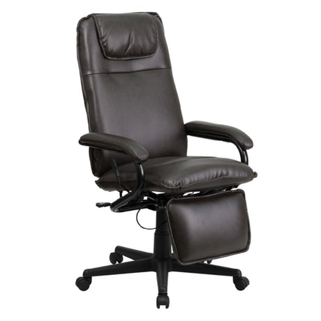 Flash Furniture BT-70172-BN-GG Executive Reclining Swivel Office Chair 42"D With Footrest