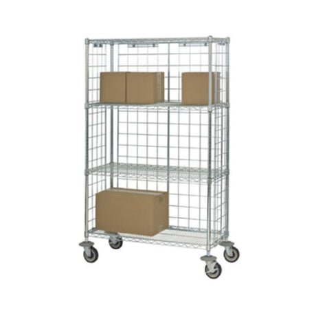 1880 Hospitality FEMK186069CH Focus Foodservice Mobile Enclosure Panel Cart Panels For 3 Sides