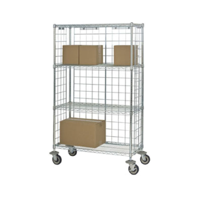 1880 Hospitality FEMK246069CH Focus Foodservice Mobile Enclosure Panel Cart Panels For 3 Sides