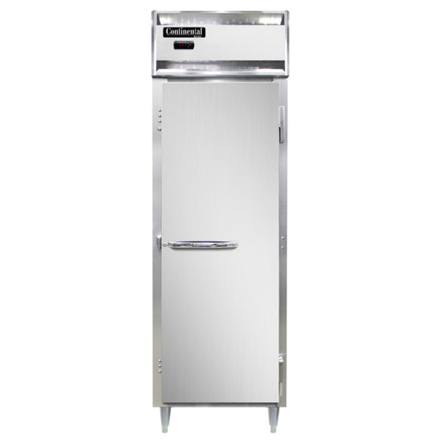 Continental Refrigerator DL1W-SS Designer Line Heated Cabinet Reach-in One-section