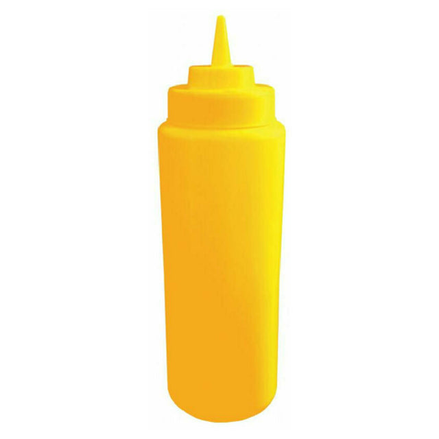 Omcan 40474 (40474) Squeeze Bottle Wide Mouth 32 Oz.