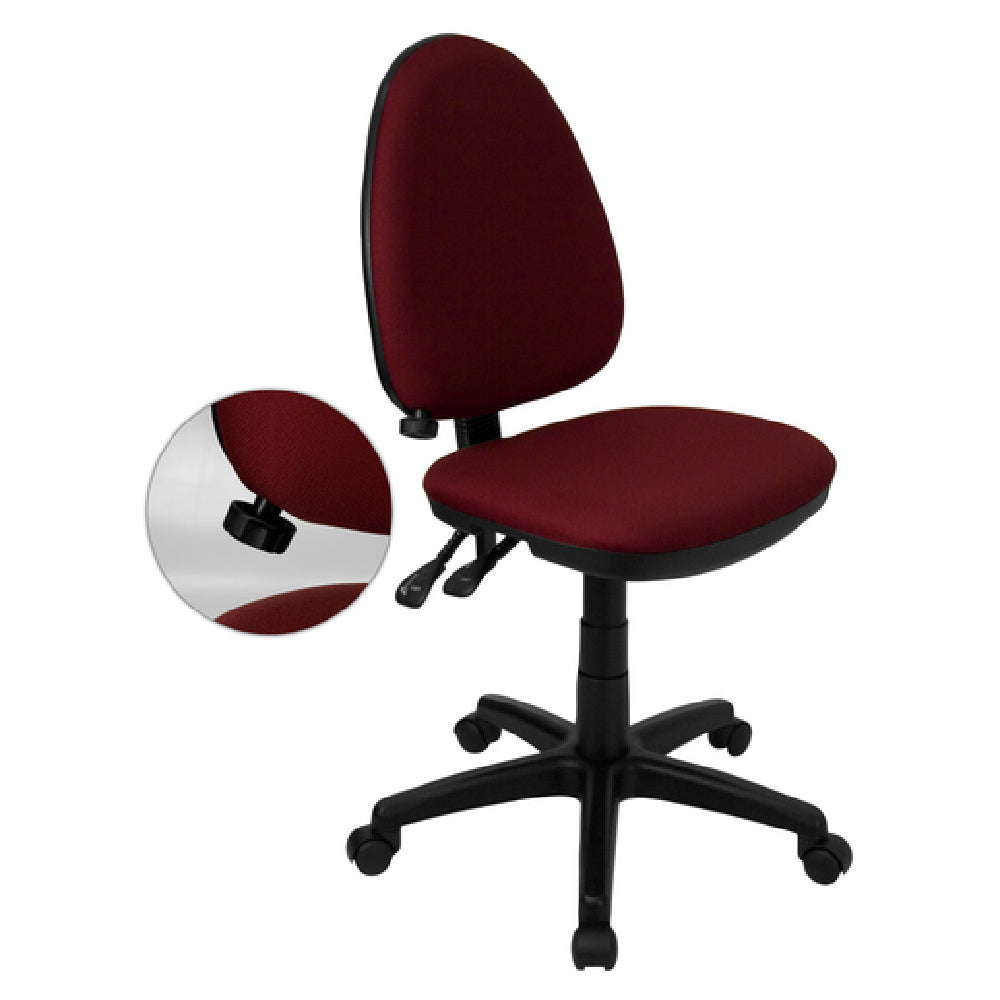 Flash Furniture WL-A654MG-BY-GG Swivel Task Chair 35-1/2" To 39-1/2" Adjustable Height