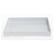 Hubert 12423 - Tray, 13-3/4"L X 9-3/4"W X 1-3/4"H, Rectangular