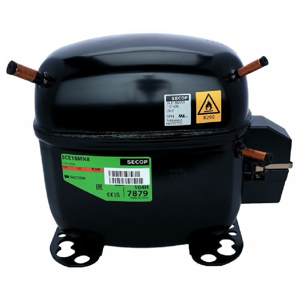 Empura Parts 1.1.01.00012 Compressor Compatible With: E-MCF500 E-MCH500 Empura Ice Machines