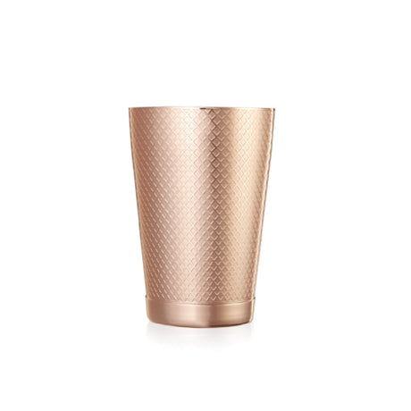 Mercer Culinary M37198CP Barfly® Diamond Lattice Shaker 18 Oz. 3-1/2" Dia. X 5"H